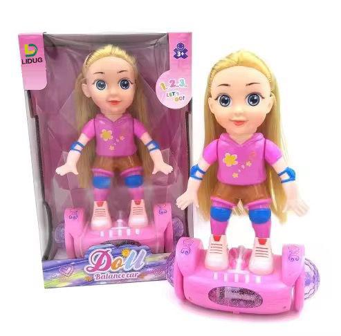 3D Lights Skate Doll