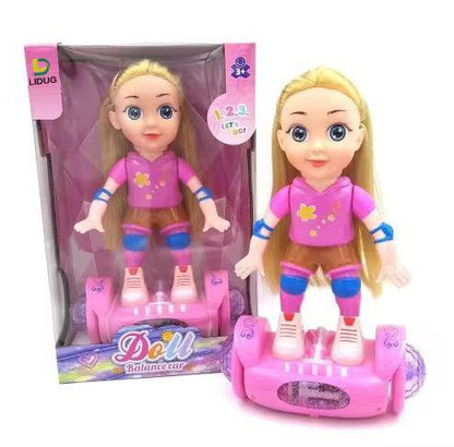 3D Lights Skate Doll