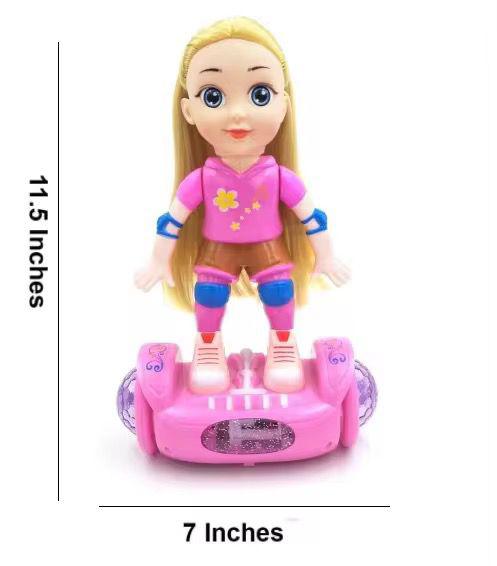 3D Lights Skate Doll