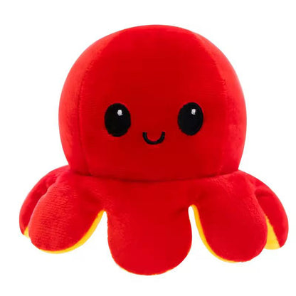 Reversible Flip Octopus Soft Doll